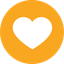 Heart icon indicating personalized mental health care