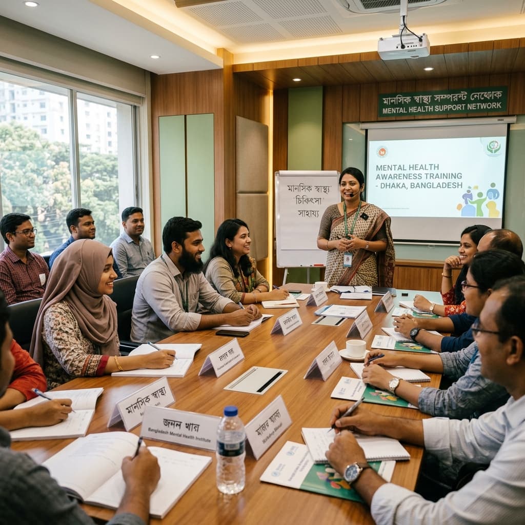 CMHCB training programme participants